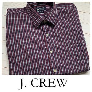 JCrew Mens Haberdashery shirt 97540 SZ 16-161/2